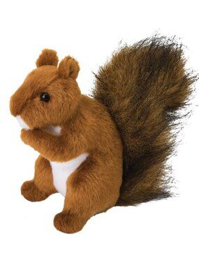Douglas Plush New w/ Tag Red Squirrel Roadie  Wild Stuffed Animal 6"